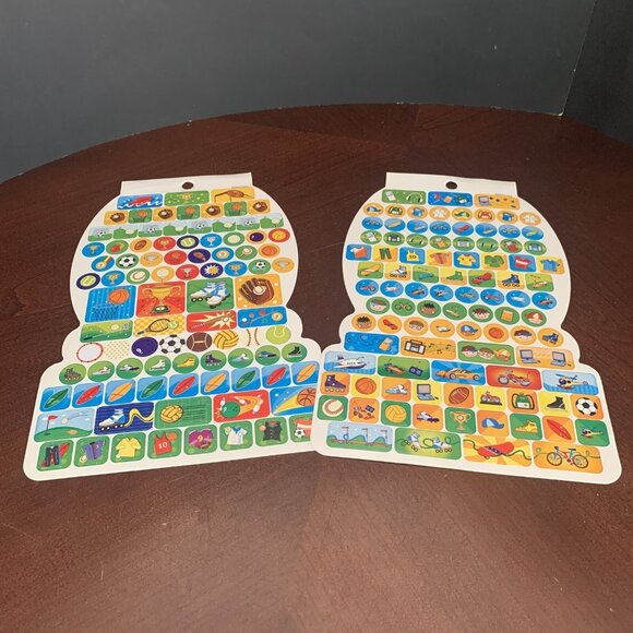 Assorted Sticker Lot - Assorted Brands & Themes Christmas, Peace, Sports, Foil - Picture 7 of 16